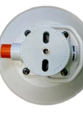 SeaSucker 6in. Vacuum Mounts w/ Flat-Top Stainless Steel D-Ring White                                     - VM1014W-6 - Image 2