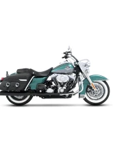 Rinehart Racing True Duals Black 3.5" Full Exhaust System w/ Black End Caps Harley Davidson Touring 1995-2008                                     - 100-0103 - Image 2