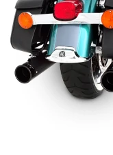 Rinehart Racing True Duals Black 3.5" Full Exhaust System w/ Black End Caps Harley Davidson Touring 1995-2008                                     - 100-0103 - Image 3
