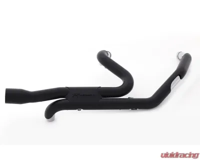 Rinehart Racing 4 & 4.5" Black Slimline Duals Header Kit Harley Davidson Touring 2009-2016 - 100-1421