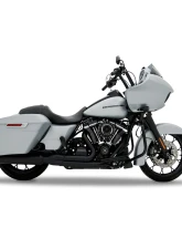 Rinehart Racing Black 2-Into-1 Exhaust System w/ Black End Cap Harley Davidson Touring 2017+                                     - 200-1107 - Image 2