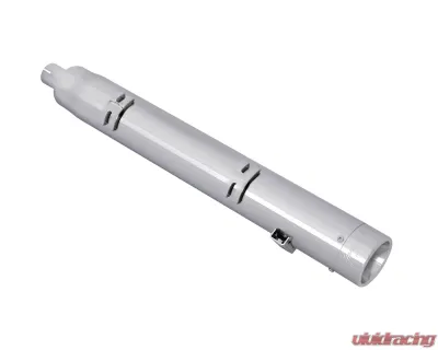 Rinehart Racing Black 4" Slip-On Exhaust Mufflers w/ Black Castle End Caps Harley Davidson Indian Touring Chieftain | Roadmaster - 500-0503-Castle