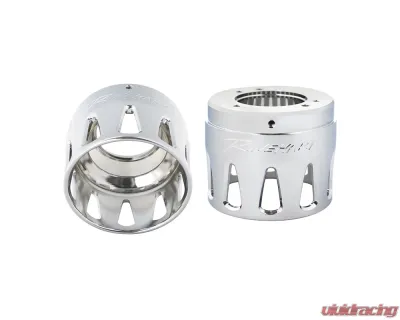 Rinehart Racing Chrome 3.5" Moto Series Merge Series End Cap - 900-0227