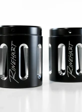 Rinehart Racing Pair Black 3.5" Moto Series Slot Style End Cap                                     - 900-0230 - Image 5