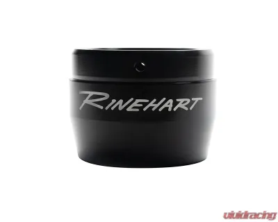 Rinehart Racing Pair Black 3.5" Laser Engraved End Cap - 900-0200