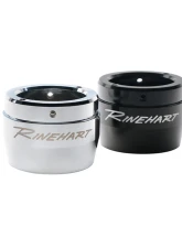 Rinehart Racing Pair Chrome 3.5" Laser Engraved End Cap                                     - 900-0201 - Image 4