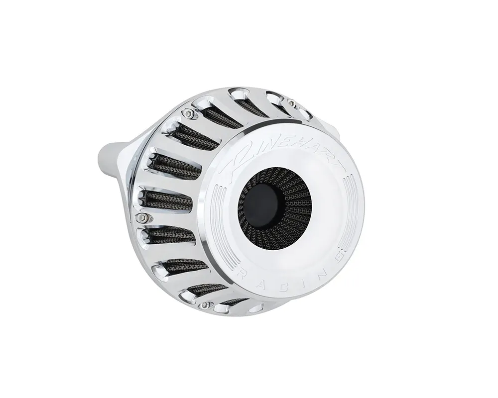 Rinehart Racing Chrome Inverted Air Cleaner Harley Davidson Twin Cam Fly By Wire 2008-2016 - 910-0101C