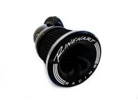 Rinehart Racing MOTO Series Black 90 Degrees Velocity Air Cleaner Harley Davidson Big Twin Cable 2000+