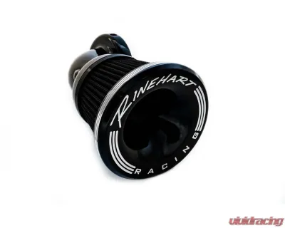 Rinehart Racing MOTO Series Black 90 Degrees Velocity Air Cleaner Harley Davidson Big Twin Cable 2000+ - 910-1102