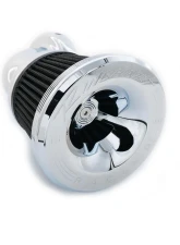 Rinehart Racing MOTO Series Chrome 90 Degrees Velocity Air Cleaner Harley Davidson M8 2017+                                     - 910-1100C - Image 3
