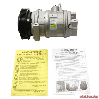 Delphi A/C Compressor Chrysler Pacifica 2004-2006 3.5L V6 - CS20119