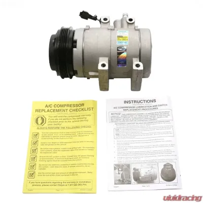 Delphi A/C Compressor Kia Sorento 2003-2006 3.5L V6 - CS20139