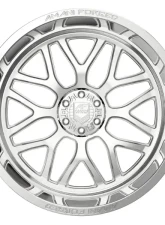 Amani Allora Off-Road Wheel 22x12 Blank 8x -44 Polished                                     - AF-ALL22128LPB-44FP-FC - Image 2