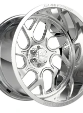 Amani Apollo Off-Road Right Wheel 22x12 Blank 6x -44 Polished                                     - AF-APO22126LB-44FP-FC-R - Image 2