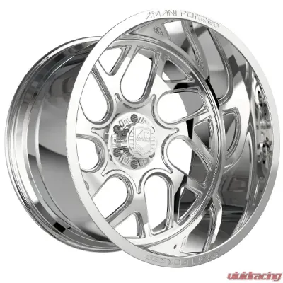 Amani Apollo Off-Road Right Wheel 24x14 Blank 6x -76 Polished - AF-APO24146LB-76FP-FC-R