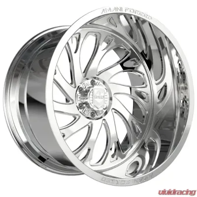 Amani Atlantic Off-Road Left Wheel 26x14 Blank 8x -76 Polished - AF-ATL26148LB-76FP-FC-L
