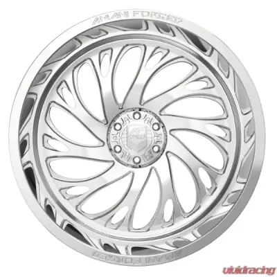 Amani Atlantic Off-Road Left Wheel 26x14 Blank 8x -76 Polished - AF-ATL26148LB-76FP-FC-L