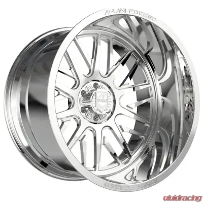Amani Directo Off-Road Left Wheel 26x14 Blank 8x -76 Polished - AF-DIR26148LB-76FP-FC-L