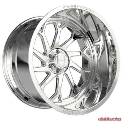 Amani Rogrosso Off-Road Left Wheel 22x12 Blank 6x -44 Polished - AF-ROG22126LB-44FP-FC-L