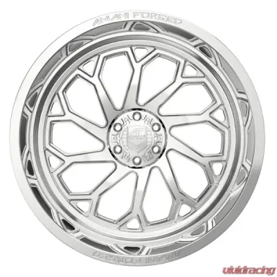 Amani Rogrosso Off-Road Left Wheel 22x12 Blank 6x -44 Polished - AF-ROG22126LB-44FP-FC-L