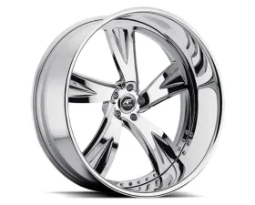 Amani Forged Signature Series Vorenzo Wheel 20x9 Brushed Face | Chrome Lip