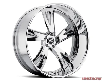 Amani Forged Signature Series Vorenzo Wheel 20x9 Brushed Face | Chrome Lip - AMA-VORENZO-3p-20