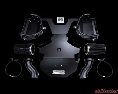 Black Boost Cold Air Intake System Mercedes-Benz AMG GLE63(S) M157 (W166/C292) 2012+ - BBCAIS008