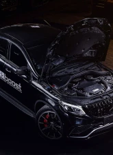 Black Boost Cold Air Intake System Mercedes-Benz AMG GLE63(S) M157 (W166/C292) 2012+                                     - BBCAIS008 - Image 4