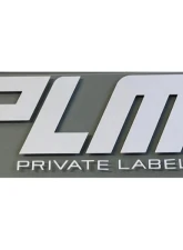PLM 4inch White Decal Sticker                                     - PLM-DECAL-WHITE-4IN - Image 2