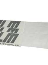 PLM 4inch White Decal Sticker                                     - PLM-DECAL-WHITE-4IN - Image 5