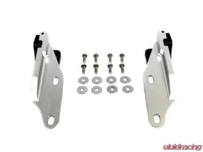 PLM Precision Works Quick Release Hood Hinges Latches Honda CRV 1995-2001 - PW-QR-HD-EK-DC
