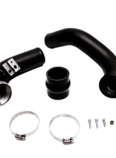 PLM Black Charge Pipe Toyota Supra GR A90 B58 3.0T | BMW Z4 3.0T M40i 2019-2021                                     - PLM-A90-CH-PIPE-BLK - Image 2
