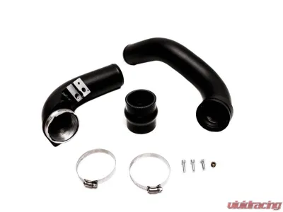 PLM Black Charge Pipe Toyota Supra GR A90 B58 3.0T | BMW Z4 3.0T M40i 2019-2021 - PLM-A90-CH-PIPE-BLK