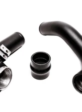 PLM Black Charge Pipe Toyota Supra GR A90 B58 3.0T | BMW Z4 3.0T M40i 2019-2021                                     - PLM-A90-CH-PIPE-BLK - Image 2
