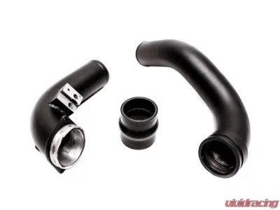 PLM Black Charge Pipe Toyota Supra GR A90 B58 3.0T | BMW Z4 3.0T M40i 2019-2021 - PLM-A90-CH-PIPE-BLK