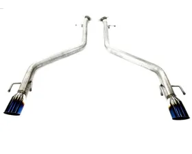 PLM Blue Tips Axle-Back Exhaust Muffler Delete Lexus IS300 | IS350 2021+