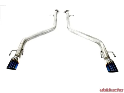 PLM Blue Tips Axle-Back Exhaust Muffler Delete Lexus IS300 | IS350 2021+ - PLM-ASE-TKP-21-BL