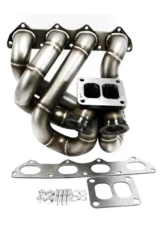 PLM Power Driven T4 Top Mount Turbo Manifold w/ Dual Wastegates B-Series B16 B18 B20 Honda Civic | CRX Acura Integra 1988-2001                                     - PLM-B-T4-TOP - Image 5