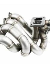 PLM Power Driven T4 Top Mount Turbo Manifold w/ Dual Wastegates B-Series B16 B18 B20 Honda Civic | CRX Acura Integra 1988-2001                                     - PLM-B-T4-TOP - Image 3
