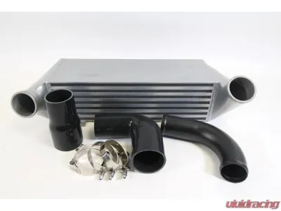 PLM Silver Intercooler Kit N54 N55 E82 E90 E92 BMW 135i | 335i 2007-2013 - PLM-BMW-335i-IC-SILVER