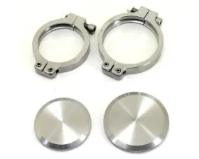 PLM Block Off Flange & Clamp for Tial 38mm MVS Wastegate EWG