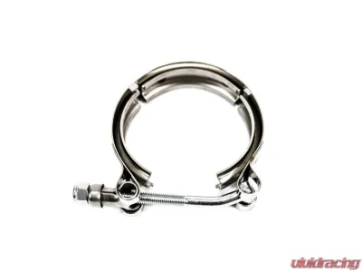 PLM Block Off Flange & V-Band Clamp for Tial 44mm MVR Wastegate EWG - PLM-BO-FLANGE-44MM-V-BAND-CLAMP
