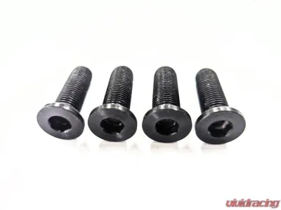 PLM 4 Pieces H2B Plate Bolt Kit for H22 H23A F20B w/ B-Series Transmission - PLM-BOLT-H2B-PLATE-KIT