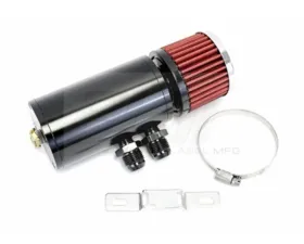 PLM Black Power Driven Universal Oil Catch Can Breather Tank