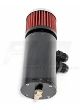 PLM Black Power Driven Universal Oil Catch Can Breather Tank                                     - PLM-CATCH-CAN-SMALL-BLACK - Image 3