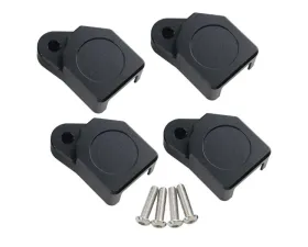 PLM Black Anodized Billet Coil Covers Honda K20 K24 K-Series