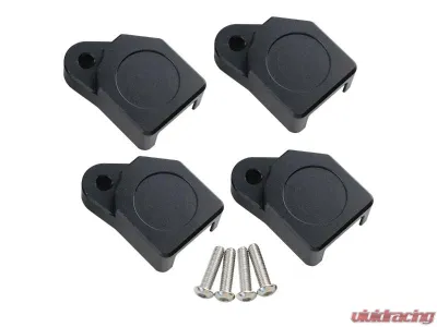 PLM Black Anodized Billet Coil Covers Honda K20 K24 K-Series - PLM-CO-PAK-COVER-K20-BLK