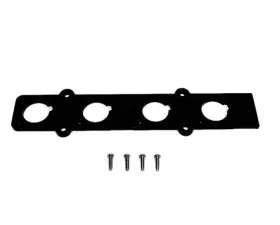 PLM Black Anodized B-Series Coil On Plug Adapter Plate Cover