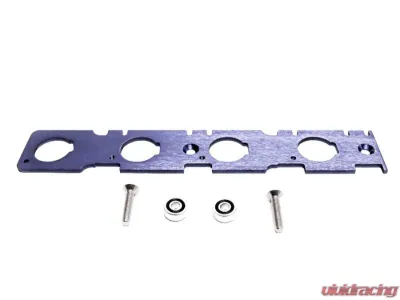 PLM Blue Anodized H-Series Coil On Plug Adapter Plate Cover - PLM-COP-COVER-H22-BLUE