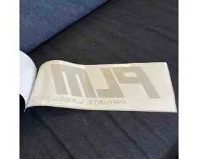 PLM Intercooler Heat Exchanger Radiator Stencil Decal Sticker